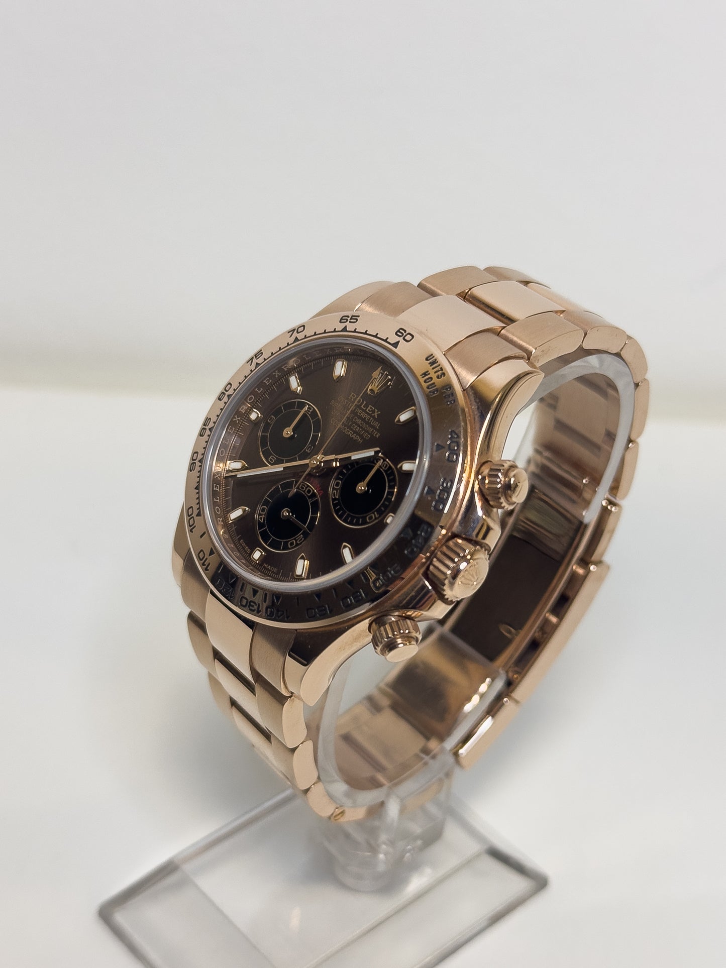 ROLEX DAYTONA - ROSE GOLD - CHOCOLATE DIAL