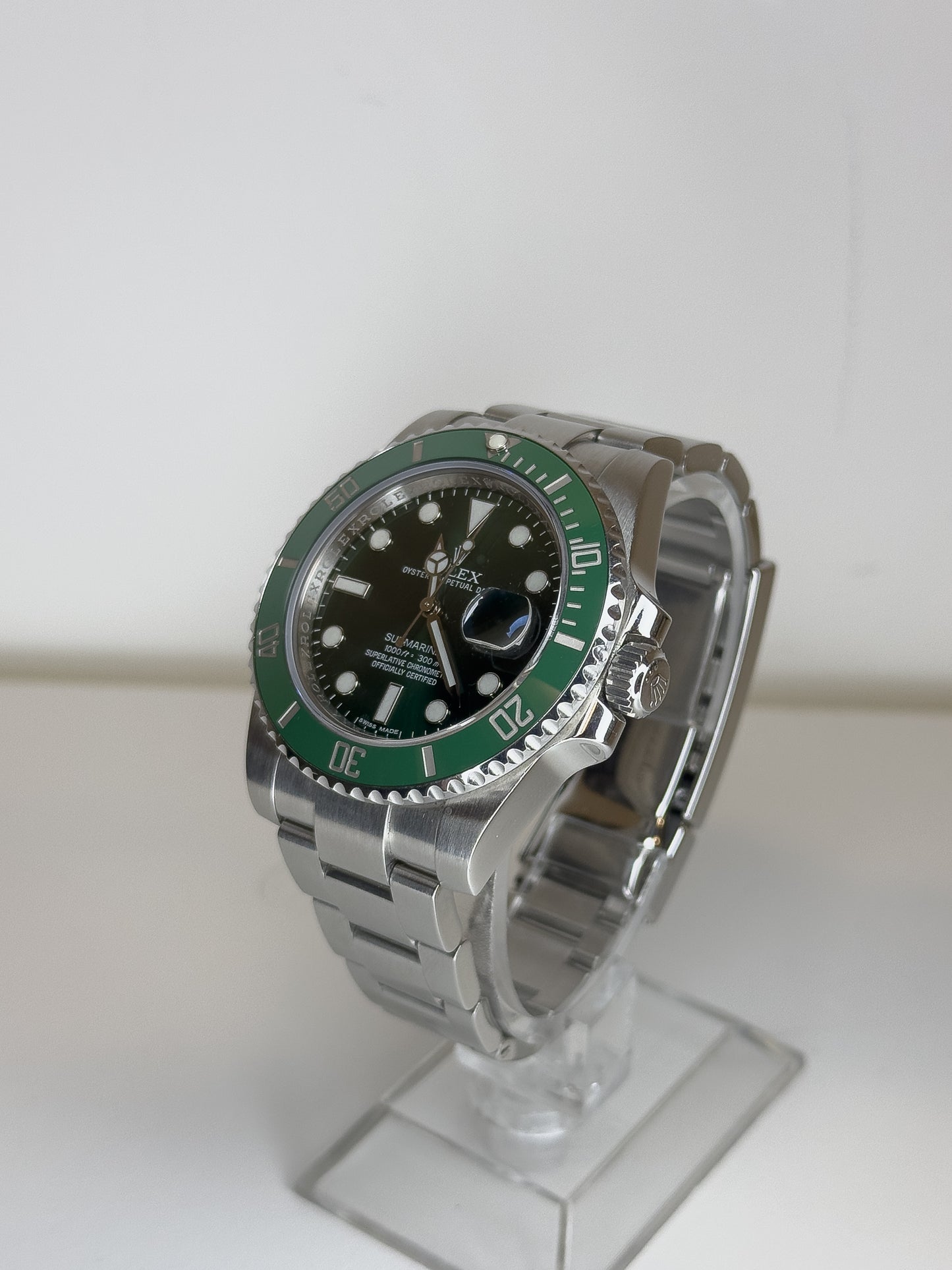 ROLEX SUBMARINER - OYSTERSTEEL - GREEN DIAL