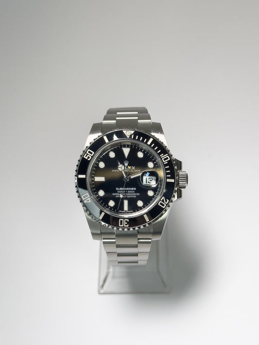 ROLEX SUBMARINER DATE - OYSTERSTEEL - BLACK DIAL