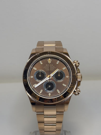 ROLEX DAYTONA - ROSE GOLD - CHOCOLATE DIAL