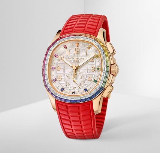 PATEK PHILIPPE AQUANAUT LUCE - RAINBOW - ROSE GOLD